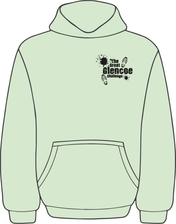The Great Glencoe Challenge - Mist Green Urban Hoodie