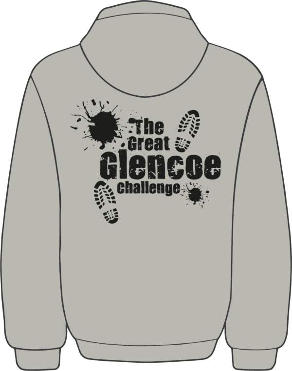The Great Glencoe Challenge - Mist Green Urban Hoodie - Image 3