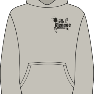 The Great Glencoe Challenge - Stone Grey Urban Hoodie