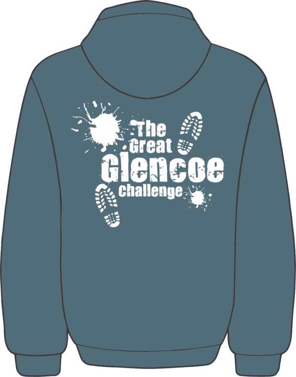 The Great Glencoe Challenge - Mist Green Urban Hoodie - Image 2